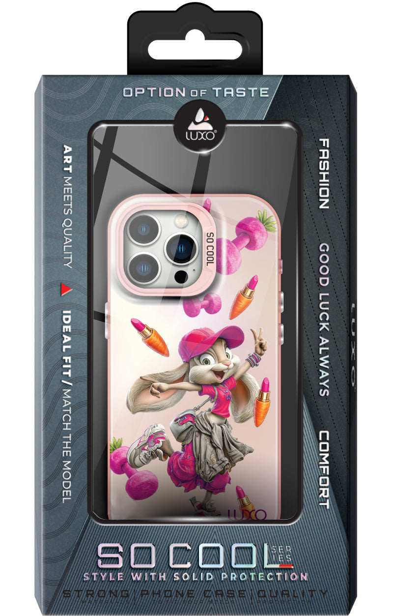 Case for Samsung Galaxy A15 5G A156 / A15 A155, LUXO So CooL, ArcadiA Rabbit, Multicolor