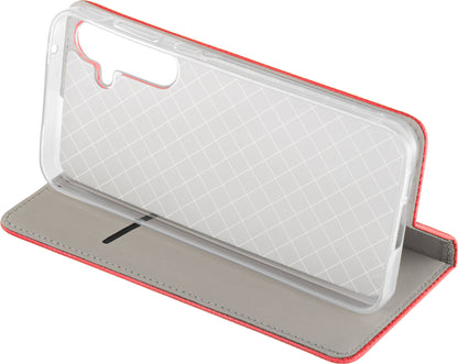 Case for Samsung Galaxy A17 4G / A17 5G, OEM, Smart Magnet, Red