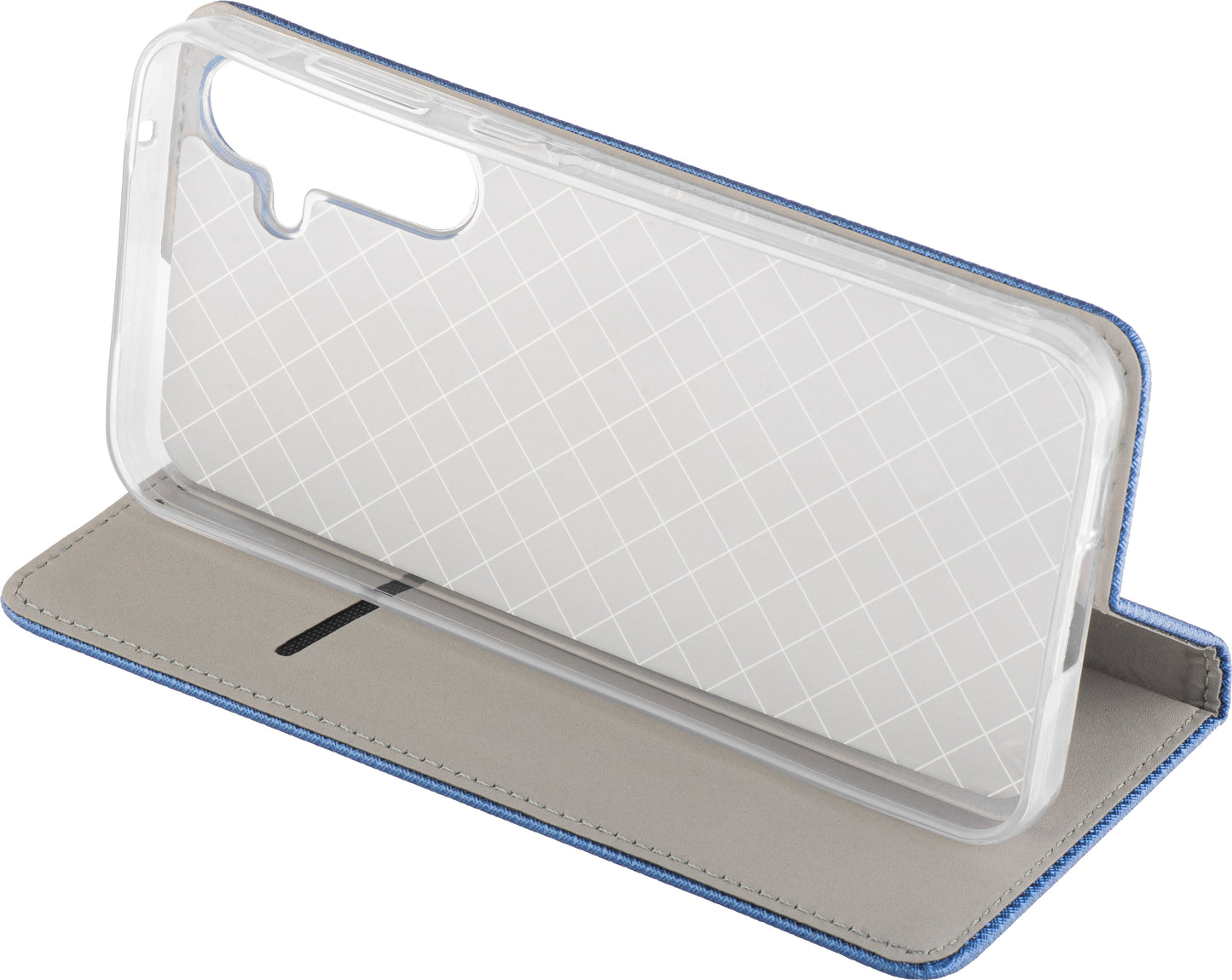 Case for Samsung Galaxy A05s A057, OEM, Smart Magnet, Navy Blue