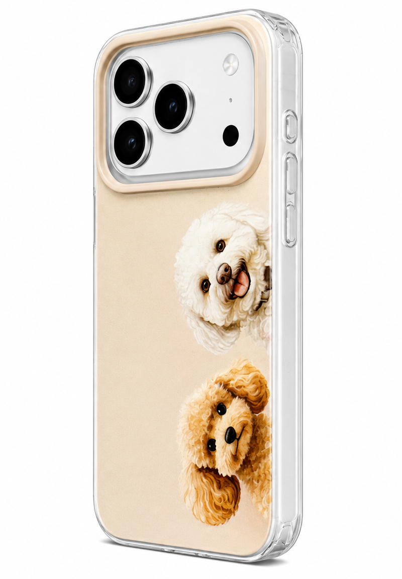 Case for Samsung Galaxy A07 5G A076 / A07 4G A075, Perfect Case, Dreamora Poodle, Multicolor