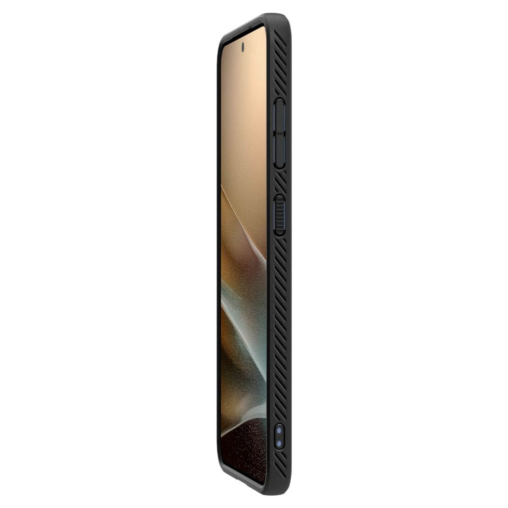 Case for Samsung Galaxy S25 S931, Spigen, Liquid Air, Black ACS09000