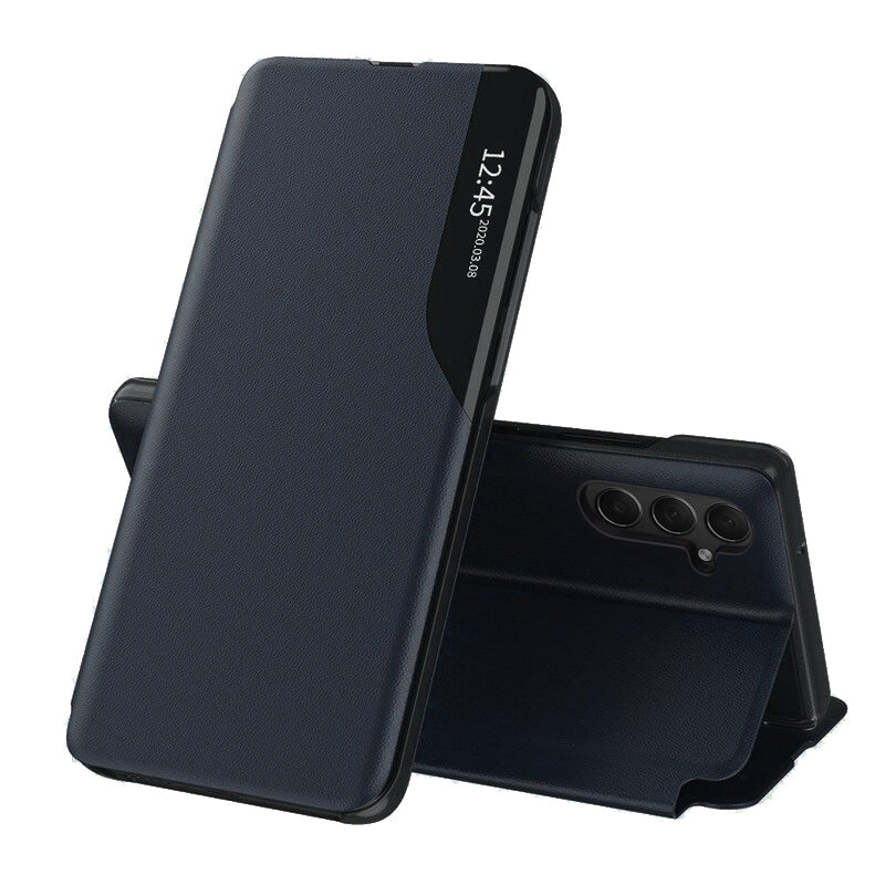 Case for Samsung Galaxy A05s A057, Techsuit, eFold, Dark Blue