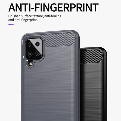 Case for Samsung Galaxy A12 Nacho A127 / A12 A125, Techsuit, Carbon, Black