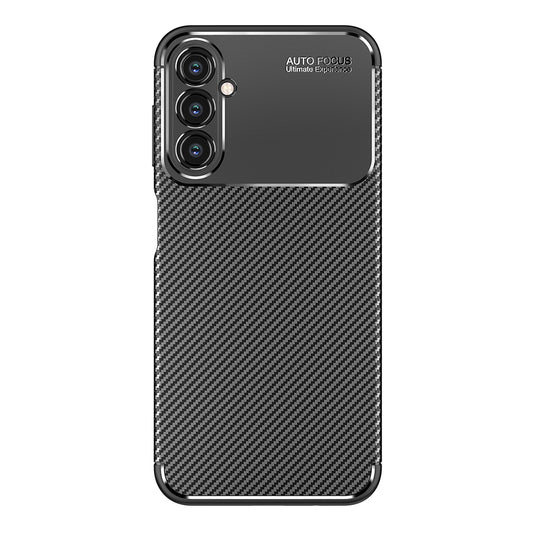 Case for Samsung Galaxy A14 A145 / A14 5G A146, Techsuit, CarbonFiber, Black