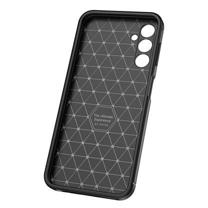 Case for Samsung Galaxy A14 A145 / A14 5G A146, Techsuit, CarbonFiber, Black