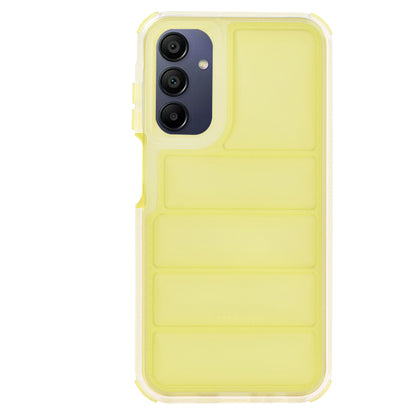 Case for Samsung Galaxy A15 5G A156 / A15 A155, Techsuit, Wave Shield, Yellow