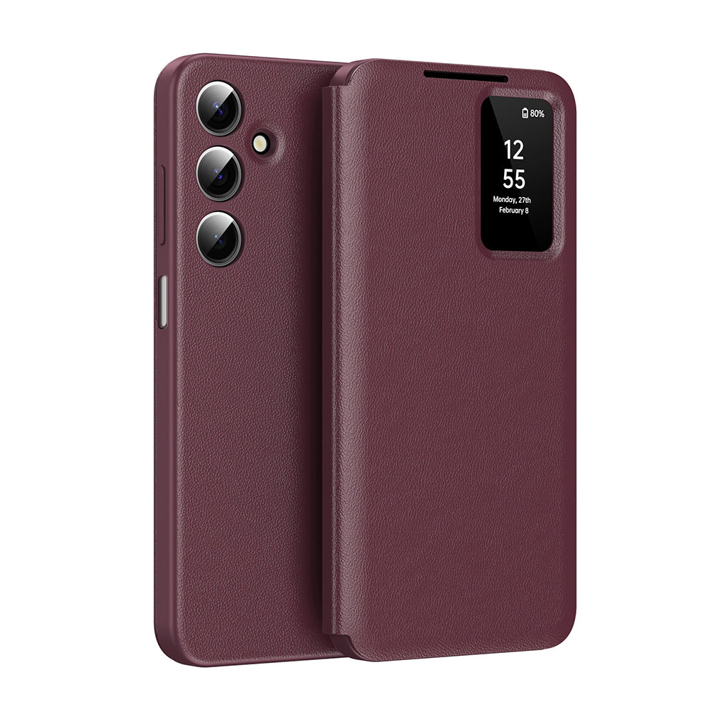 Case for Samsung Galaxy A17 4G / A17 5G / A26 A266, Techsuit, SmartView, Red