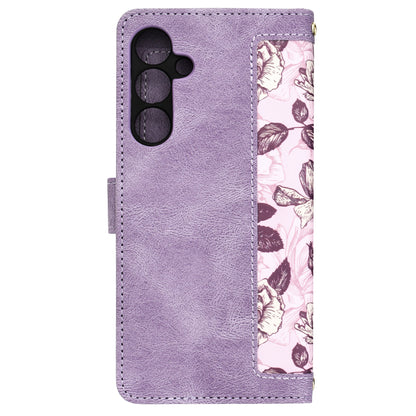 Case for Samsung Galaxy A25 A256, Techsuit, FlipCraft, Purple