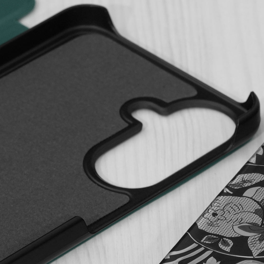 Case for Samsung Galaxy A27 5G, Techsuit, eFold New Model, Dark Green