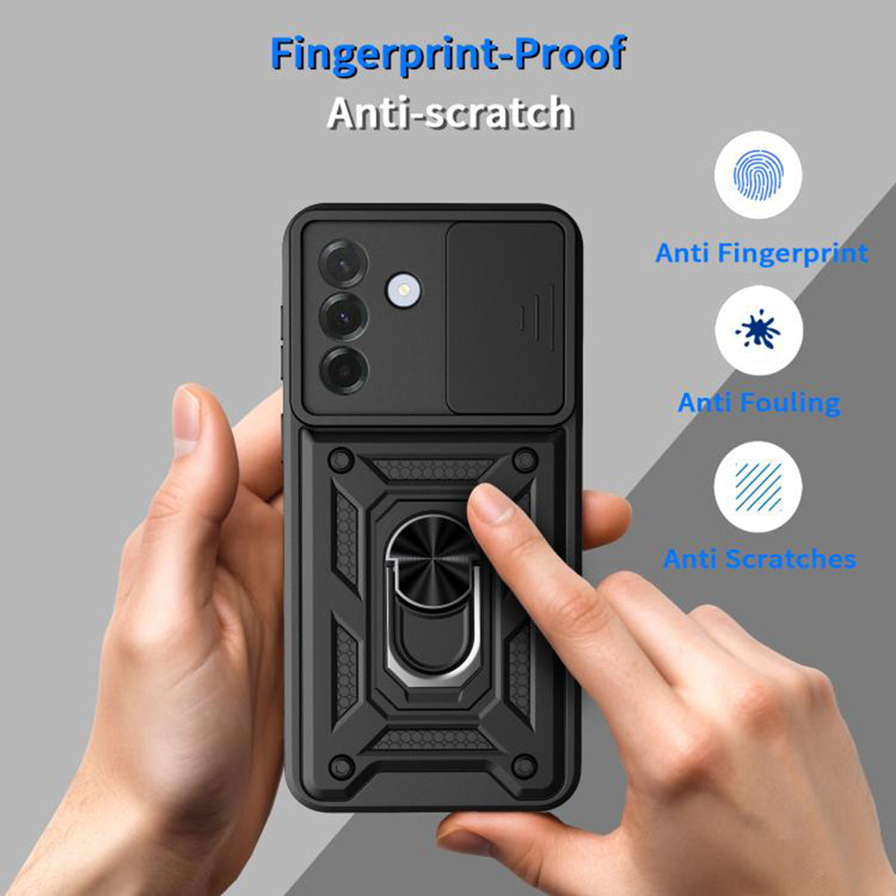 Case for Samsung Galaxy A37 5G, Techsuit, CamShield, Blue