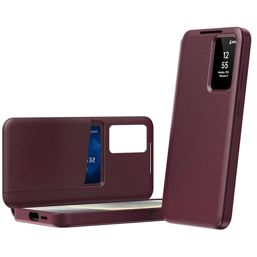 Case for Samsung Galaxy A37 5G, Techsuit, SmartView, Red