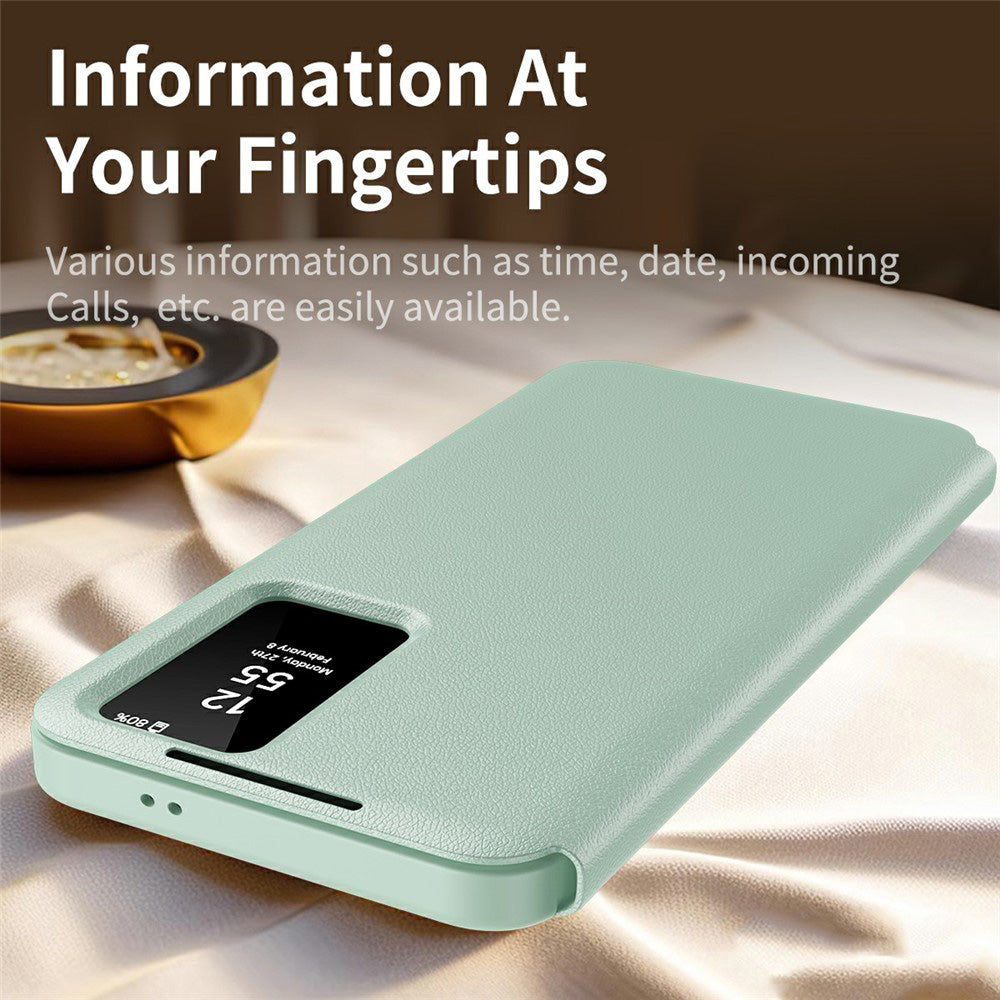 Case for Samsung Galaxy A37 5G, Techsuit, SmartView, Green