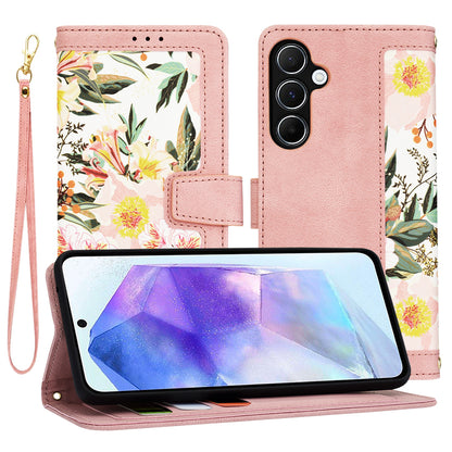 Case for Samsung Galaxy A55 5G A556, Techsuit, FlipCraft, Pink