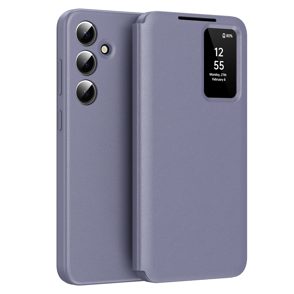 Case for Samsung Galaxy A55 5G A556, Techsuit, SmartView, Purple