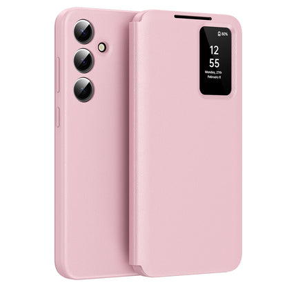 Case for Samsung Galaxy A55 5G A556, Techsuit, SmartView, Pink