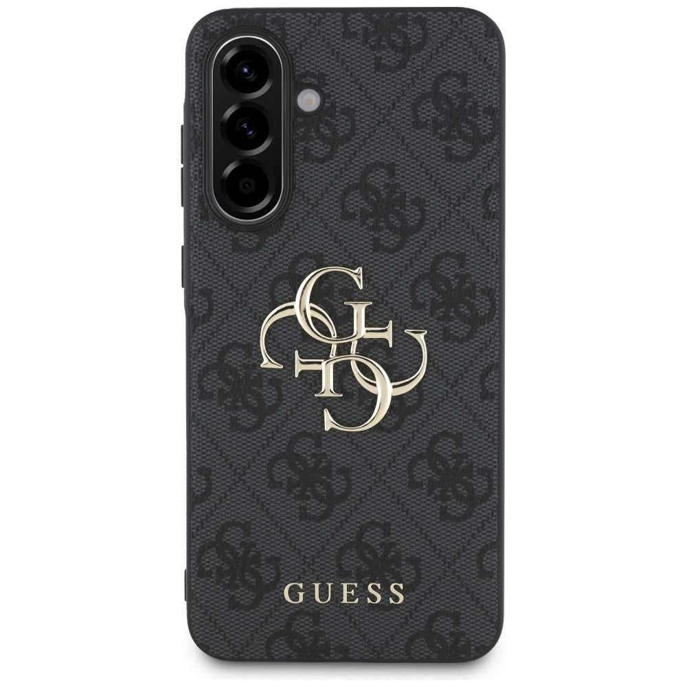 Case for Samsung Galaxy A56 A566, Guess, 4G Big Logo, Black