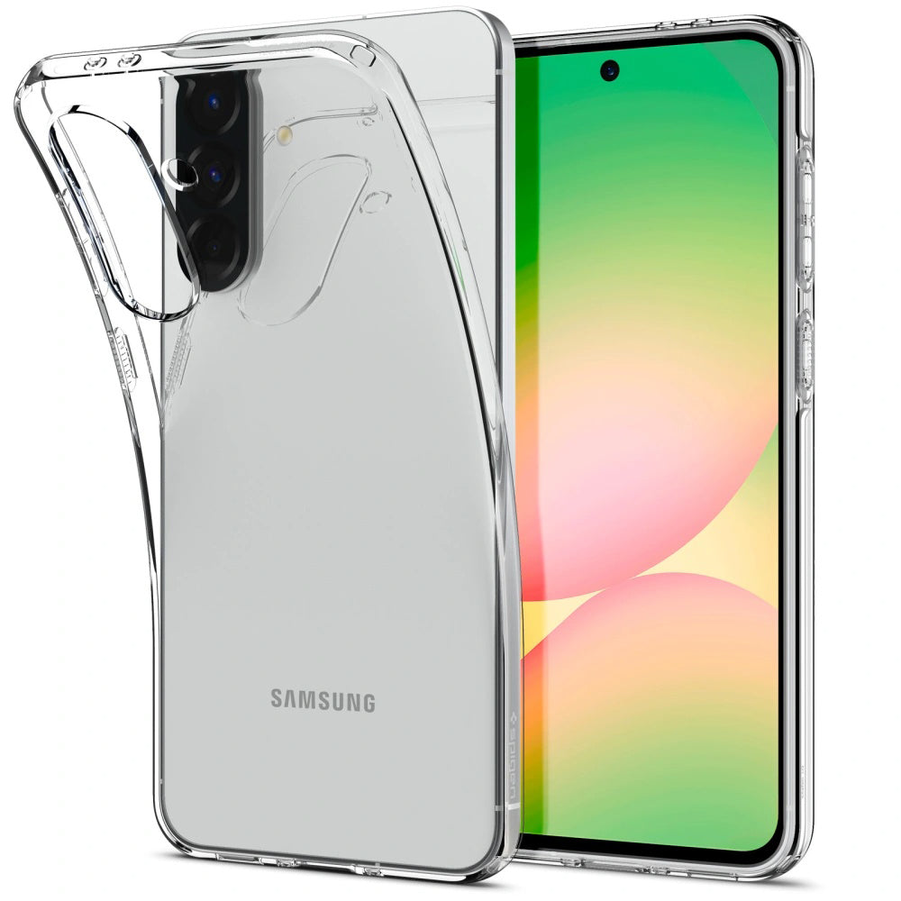 Case for Samsung Galaxy A56 A566, Spigen, Liquid Crystal, Transparent ACS09296