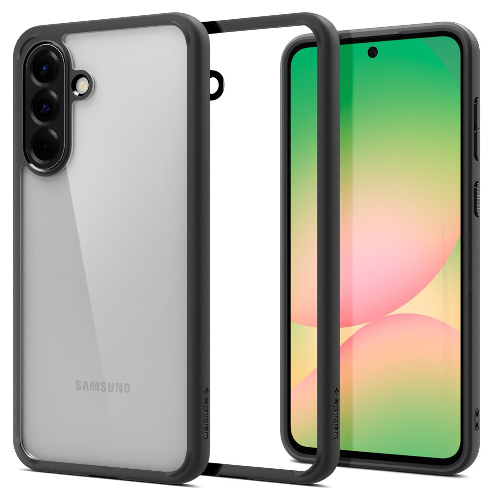 Case for Samsung Galaxy A56 A566, Spigen, Ultra Hybrid, Matte Black ACS09293