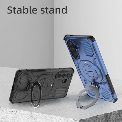 Case for Samsung Galaxy A57 5G, Techsuit, Carbon Shield Pro, Blue