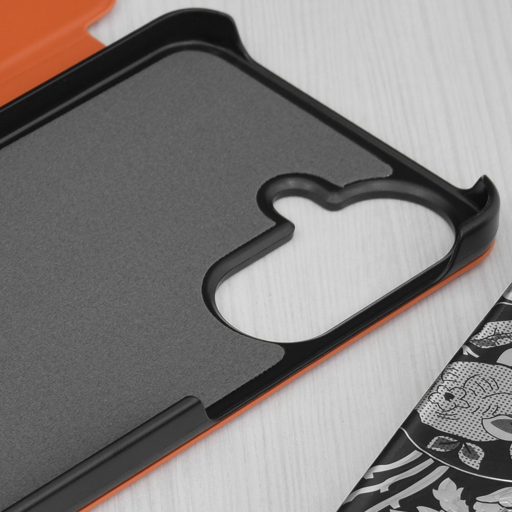 Case for Samsung Galaxy A57 5G, Techsuit, eFold, Orange