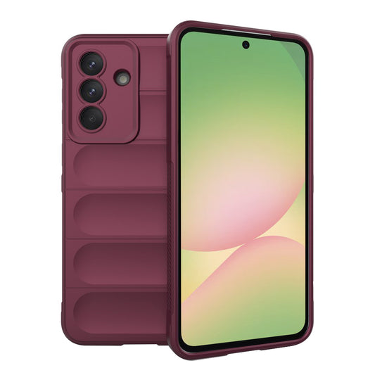 Case for Samsung Galaxy A57 5G, Techsuit, Magic Shield, Burgundy