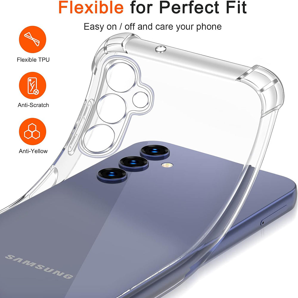 Case for Samsung Galaxy Note 20 5G N981 / Note 20 N980, Techsuit, Shockproof Clear, Transparent
