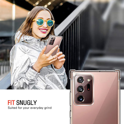 Case for Samsung Galaxy Note 20 Ultra 5G N986 / Note 20 Ultra N985, Techsuit, Shockproof Clear, Transparent