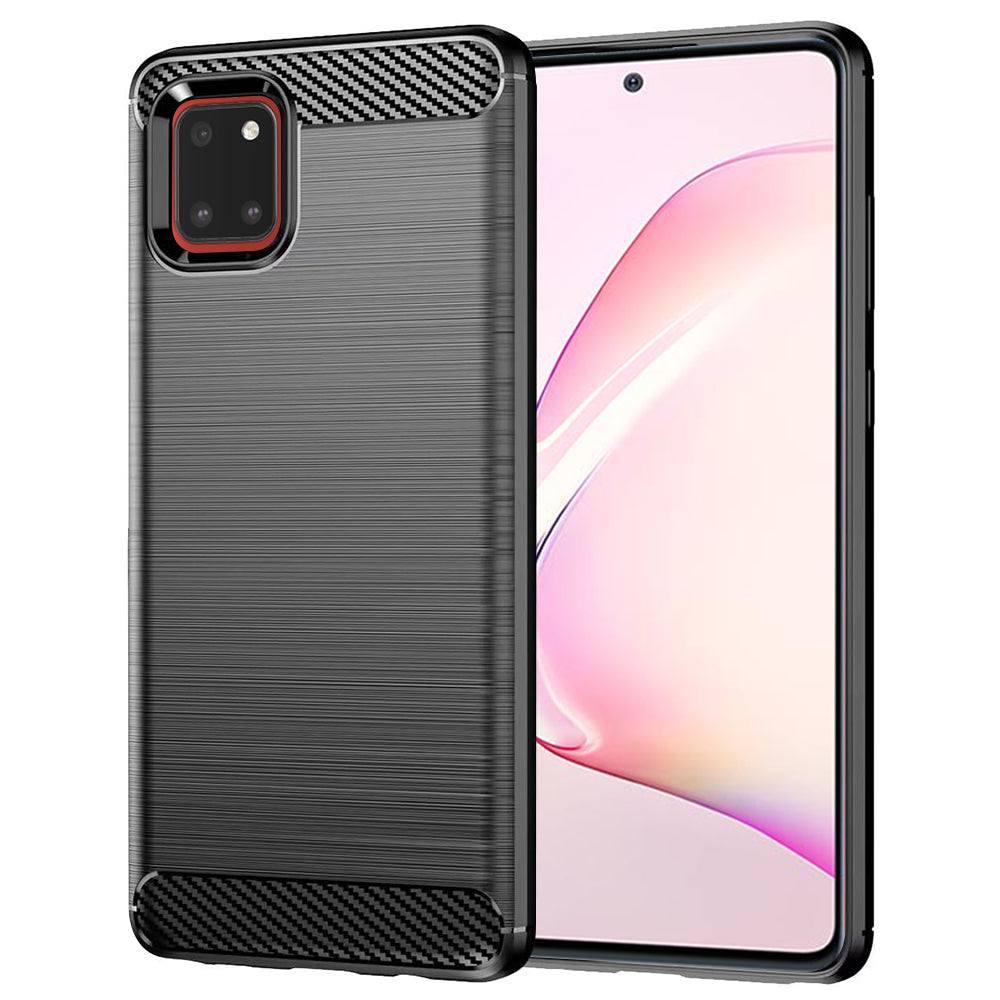 Case for Samsung Galaxy Note10 Lite N770, Techsuit, Carbon, Black