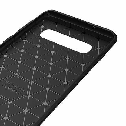Case for Samsung Galaxy S10 G973, Techsuit, Carbon, Black