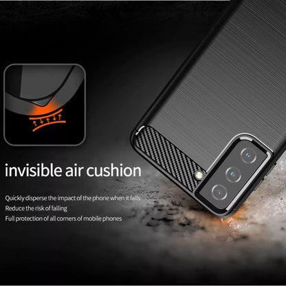 Case for Samsung Galaxy S20 FE 2022 G781 / S20 FE 5G G781 / S20 FE G780, Techsuit, Carbon, Blue