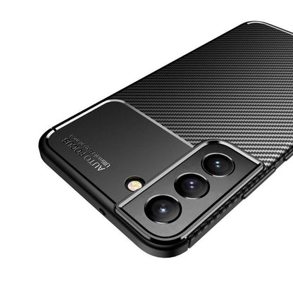 Case for Samsung Galaxy S21 5G G991, Techsuit, CarbonFiber, Black