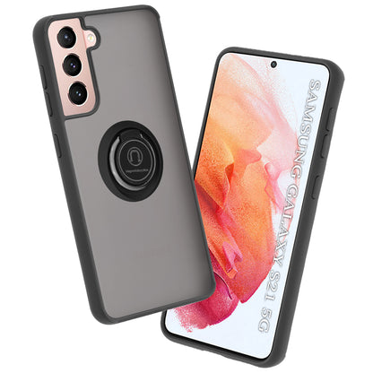 Case for Samsung Galaxy S21 5G G991, Techsuit, Glinth, Black