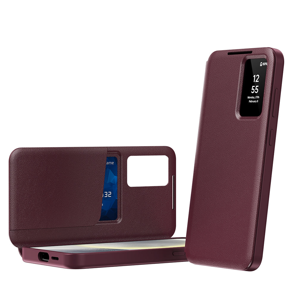 Case for Samsung Galaxy S22+ 5G S906, Techsuit, SmartView, Red