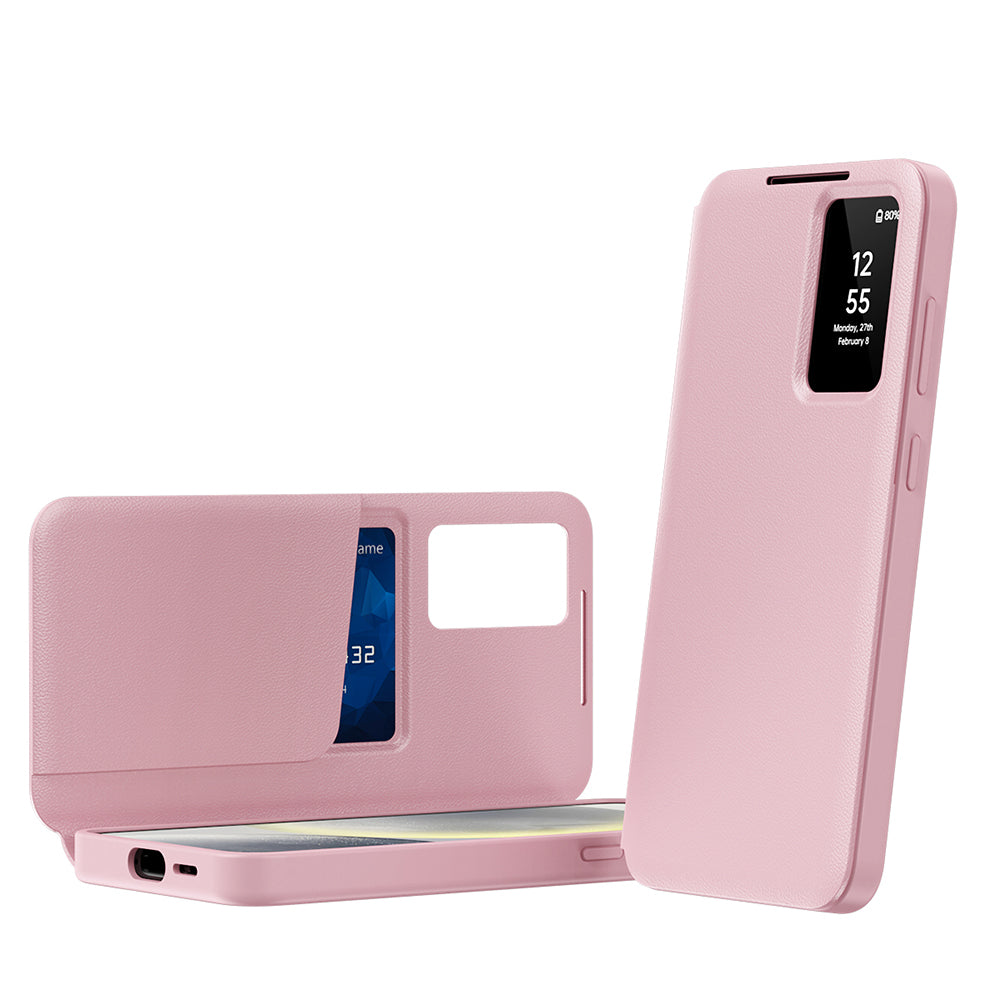 Case for Samsung Galaxy S22+ 5G S906, Techsuit, SmartView, Pink