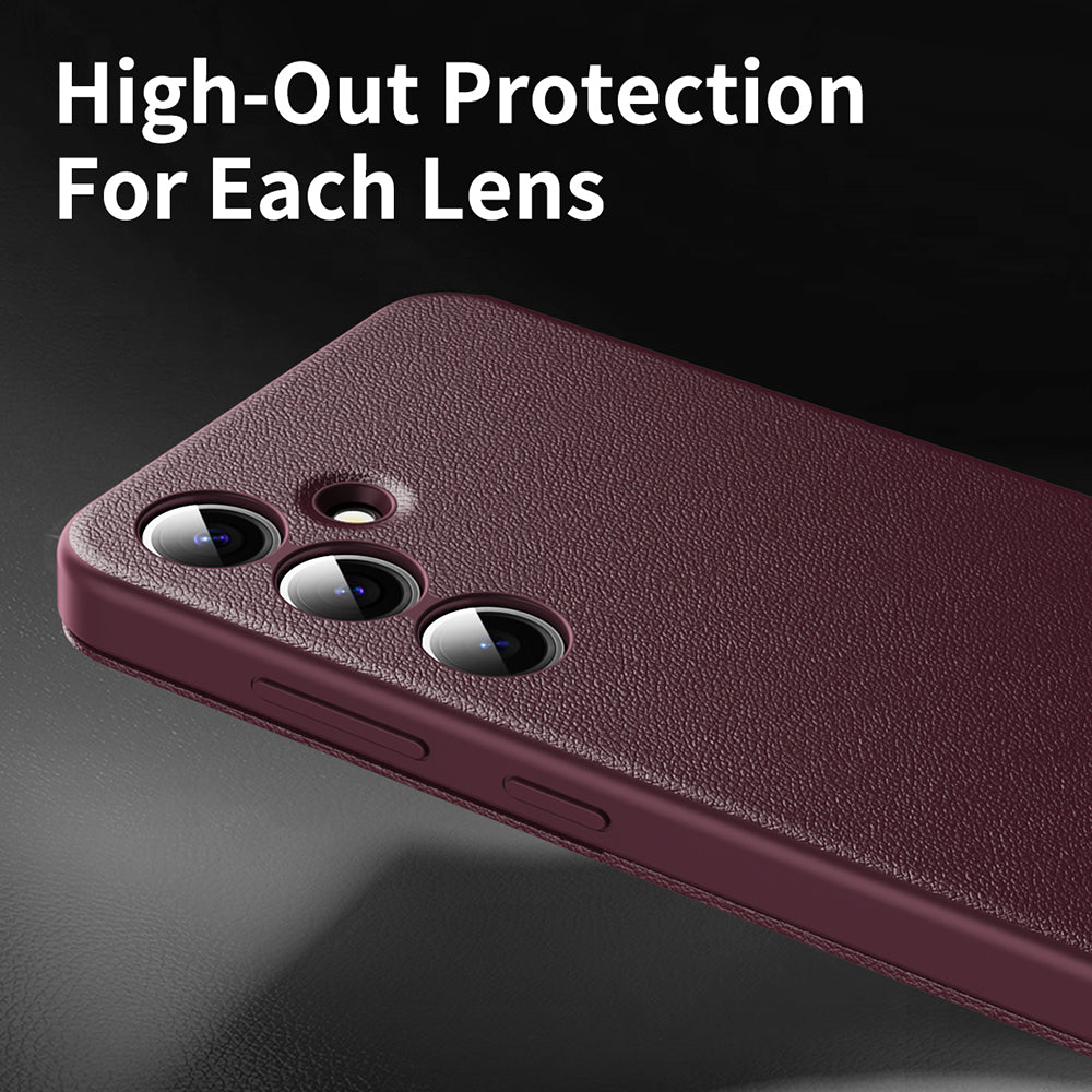 Case for Samsung Galaxy S23 FE S711, Techsuit, SmartView, Red
