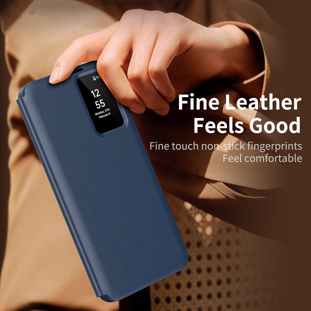 Case for Samsung Galaxy S23 Ultra S918, Techsuit, SmartView, Blue