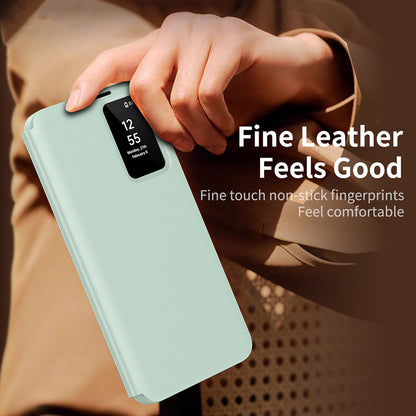 Case for Samsung Galaxy S23 Ultra S918, Techsuit, SmartView, Green