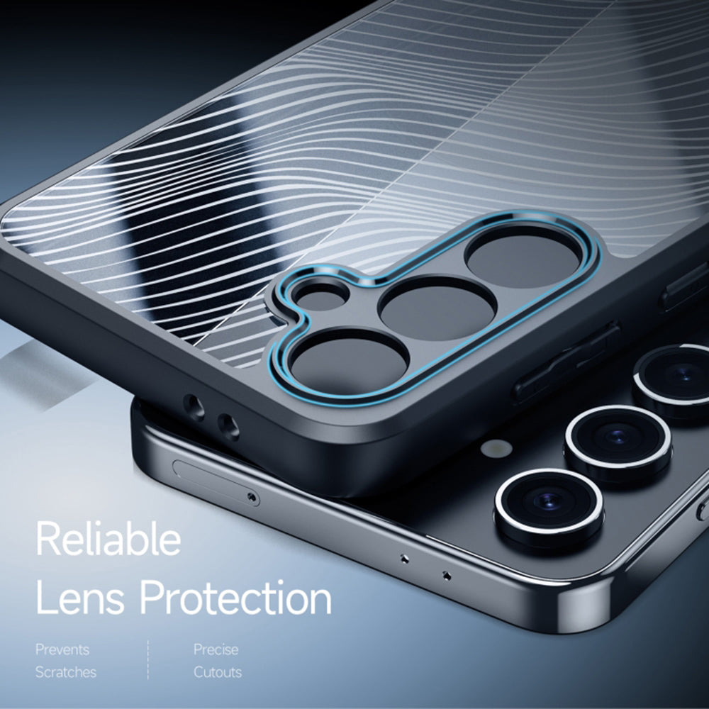 Case for Samsung Galaxy S24 FE S721, DUX DUCIS, Aimo, Black