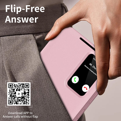 Case for Samsung Galaxy S24 FE S721, Techsuit, SmartView, Pink