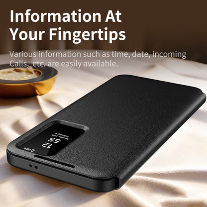 Case for Samsung Galaxy S24+ S926, Techsuit, SmartView, Black