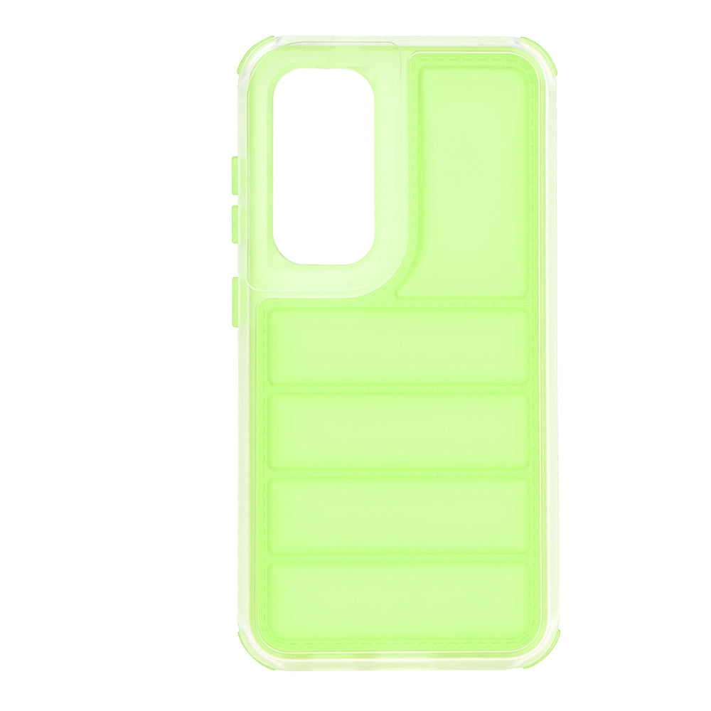 Case for Samsung Galaxy S24+ S926, Techsuit, Wave Shield, Green