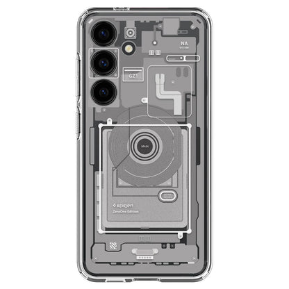Case for Samsung Galaxy S24 S921, Spigen, Ultra Hybrid Zero One, White