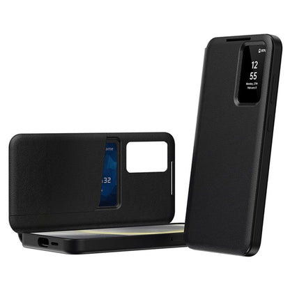 Case for Samsung Galaxy S24 Ultra S928, Techsuit, SmartView, Black