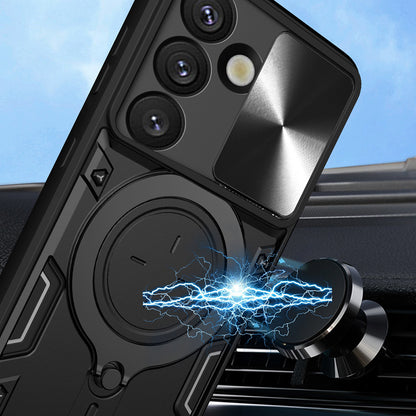 Case for Samsung Galaxy S25 Edge S937, Techsuit, CamGuard Pro, Rose Gold