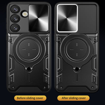 Case for Samsung Galaxy S25 FE, Techsuit, CamGuard Pro, Pink