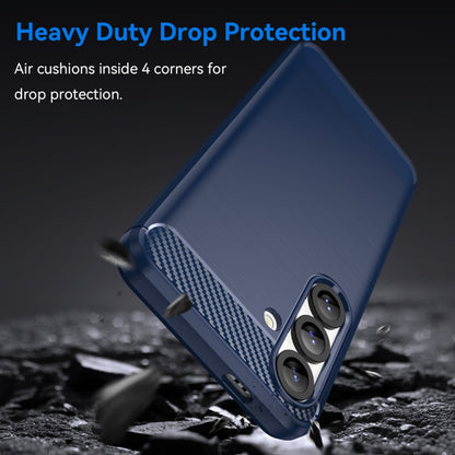 Case for Samsung Galaxy S25+ S936, Techsuit, Carbon, Blue