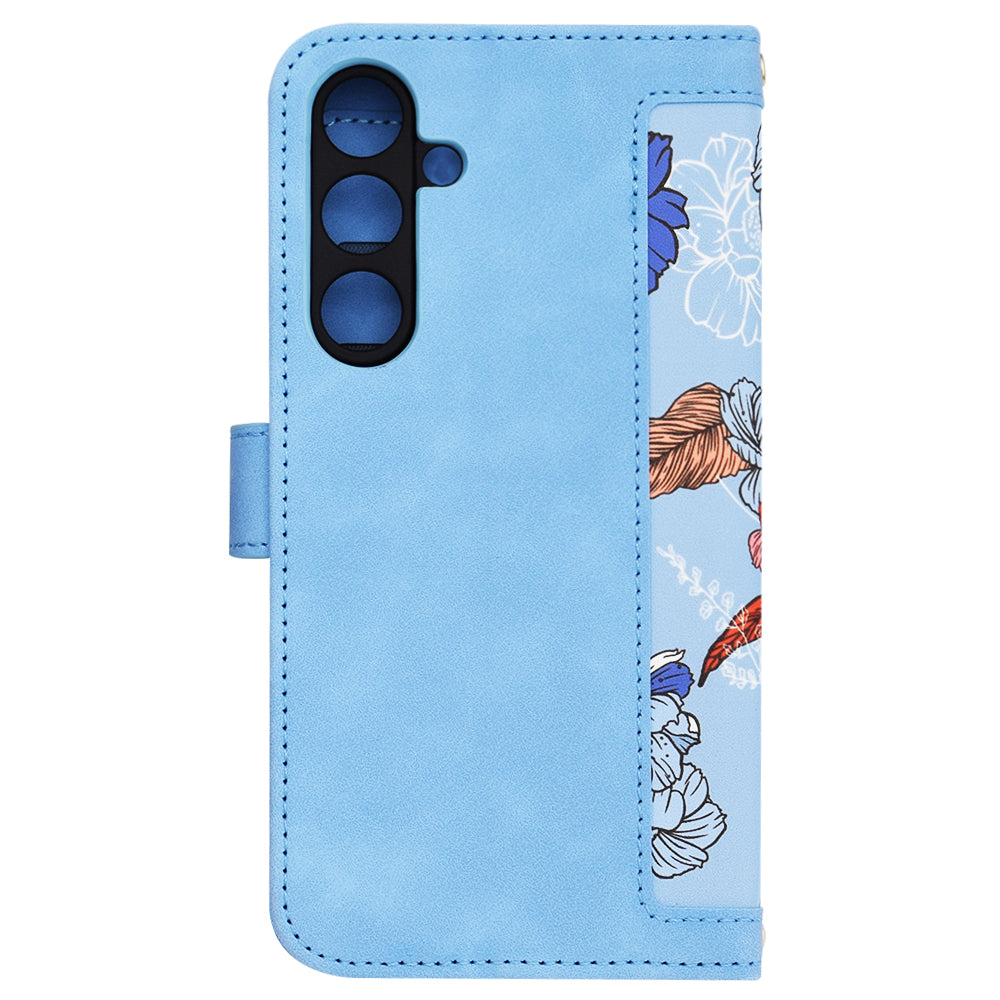 Case for Samsung Galaxy S25+ S936, Techsuit, FlipCraft, Blue