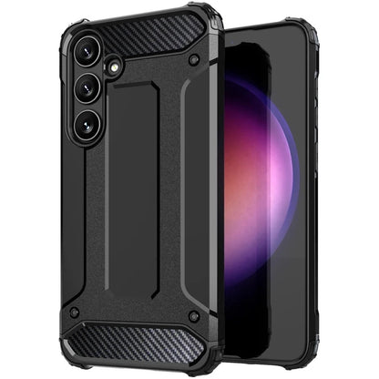 Case for Samsung Galaxy S25 S931, Techsuit, Hybrid Armor, Black