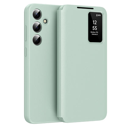 Case for Samsung Galaxy S25 S931, Techsuit, SmartView, Green