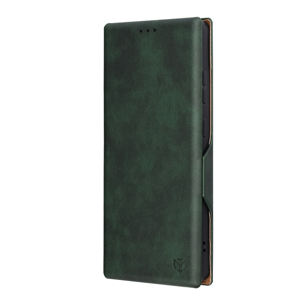 Case for Samsung Galaxy S25 Ultra S938, Techsuit, Safe Wallet Plus, Green